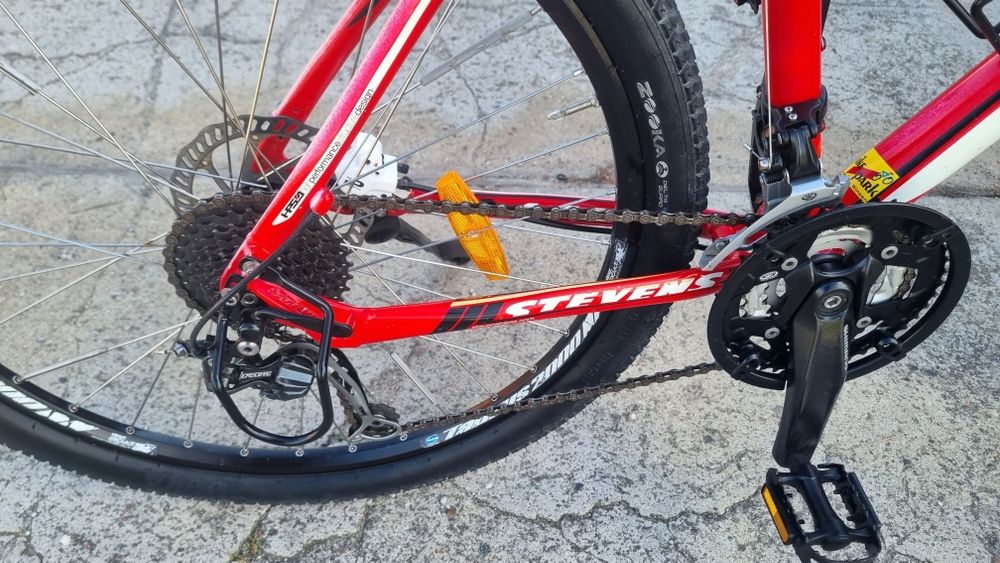 Rower MTB STEVENS 45 7005DB kola 26cali,rama 20,stan bdb