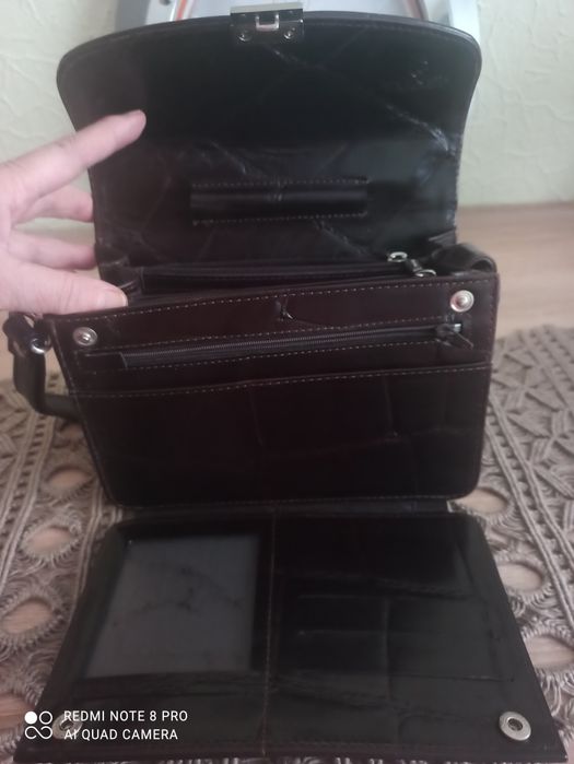 Чоловічі  барсетки  з натуральної шкіри