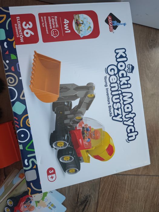 Klocki małych geniuszy 4w1 Askato