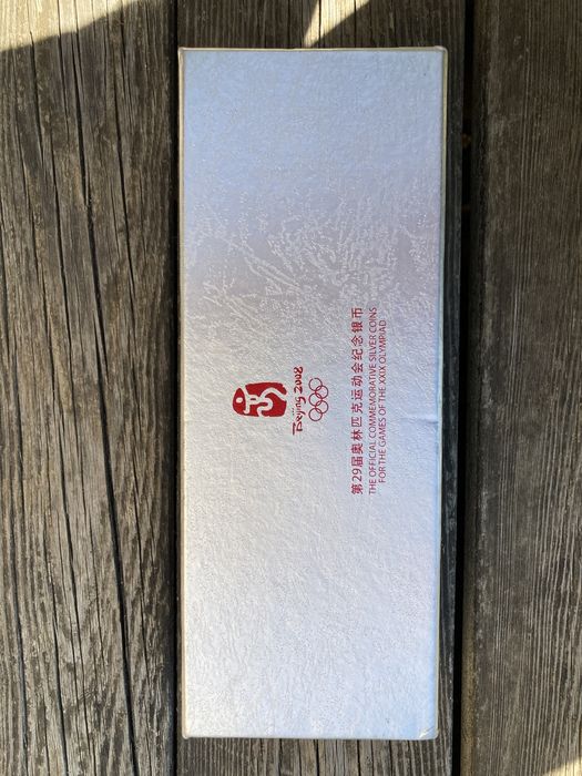 Moedas de Prata Jogos Olímpicos Beijing 2008