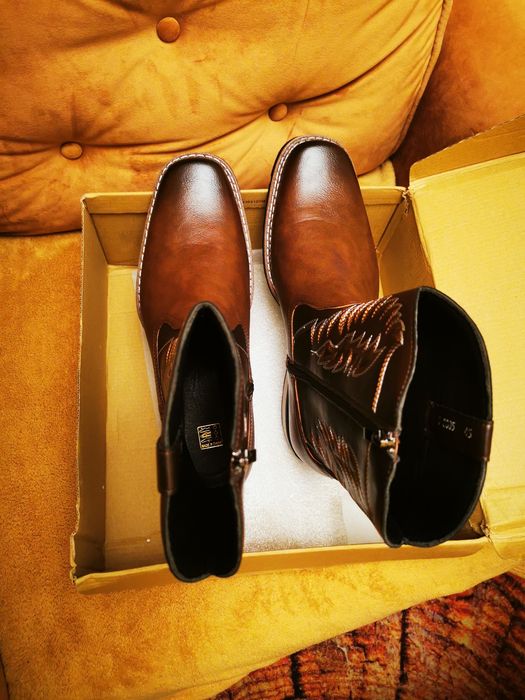 Buty kowbojki męskie