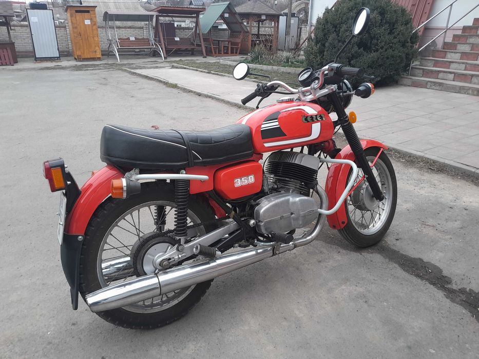Мотоцикл Чезет 350.