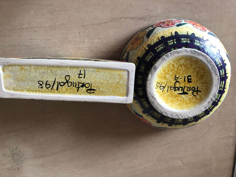 Taça com suporte para guardanapos a condizer