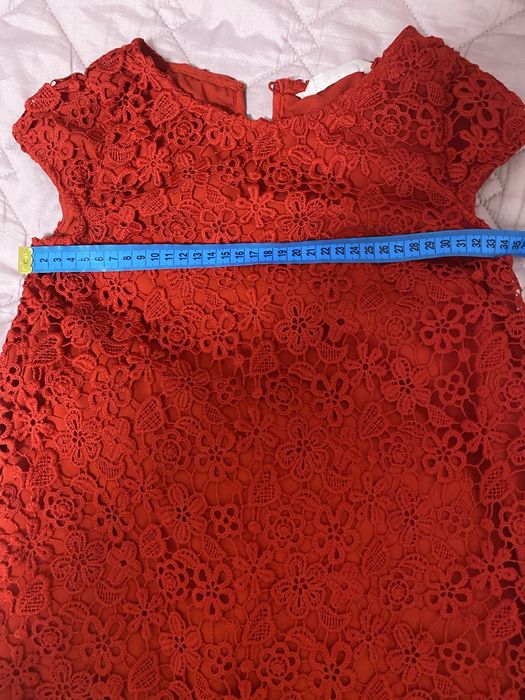 Платье из кружева H&M 128 (7/8г)