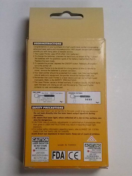 Key Chain Laser Pointer - NEW64862386646913123