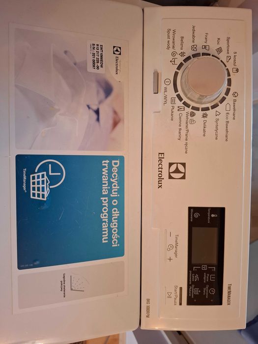 Części pralka electrolux EWT1066DW