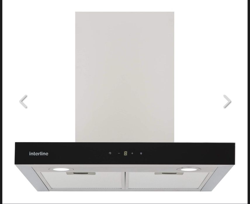Витяжка Interline CUBA X/BL 60 TB/2/T