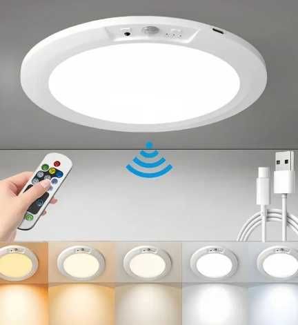 LED світильник із датчиком руху на акумуляторі