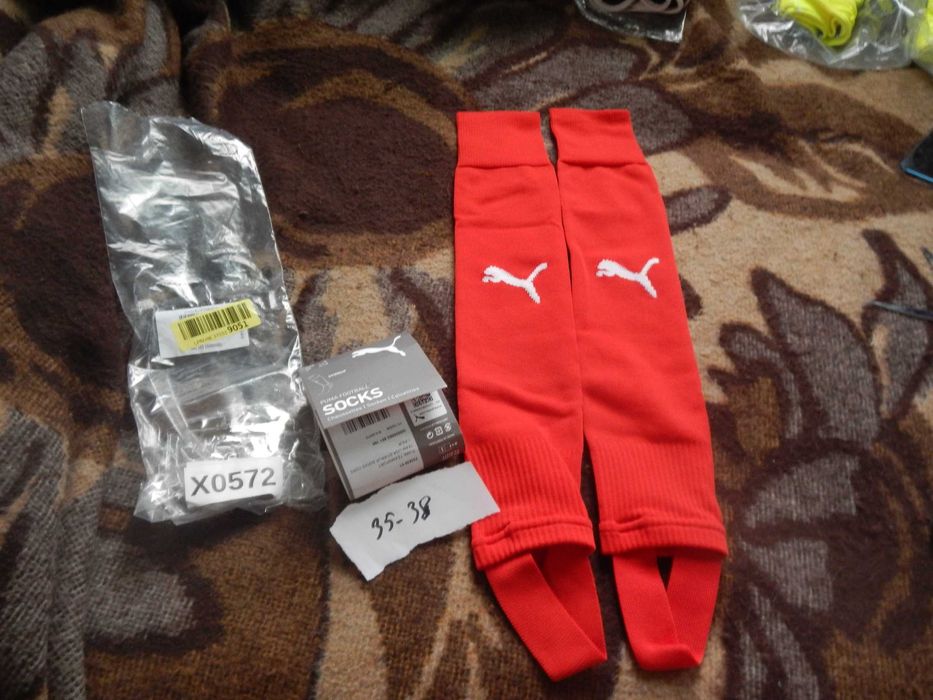 Wyprzedaż->Puma Team LIGA Stirrup Socks CORE - czerwony rozm 35-38