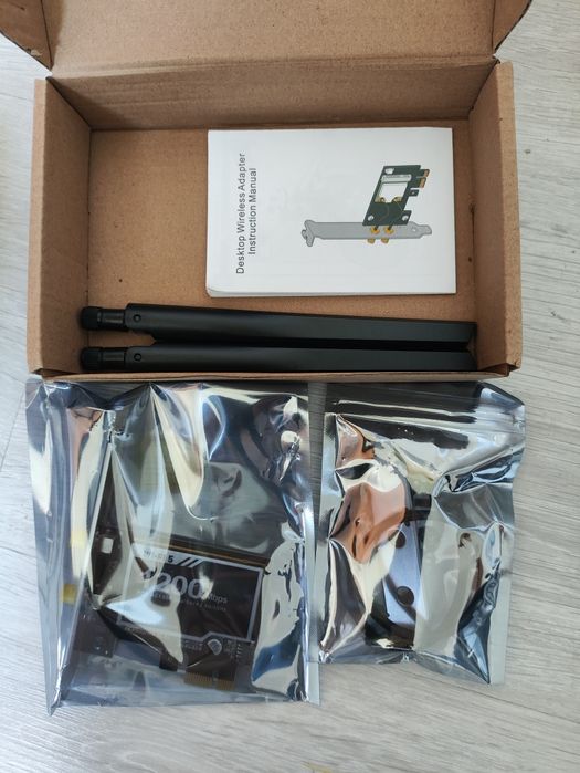 Karta sieciowa WiFi + Bluetooth PCIe AC1200Mbps Dual Band
