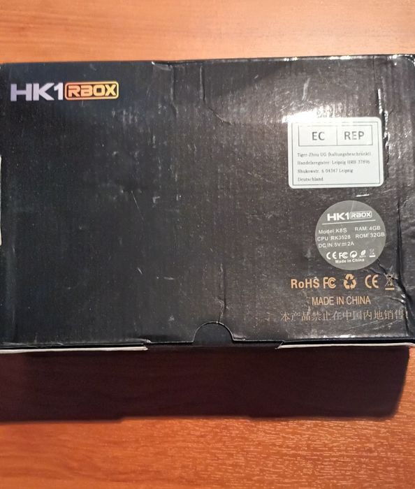 Box TV Android 13, com 4gb + 32gb