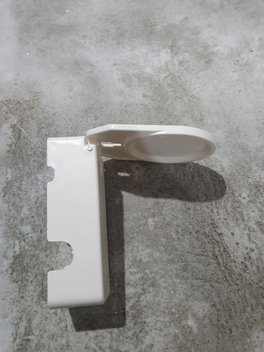 Uchwyt ścienny biały