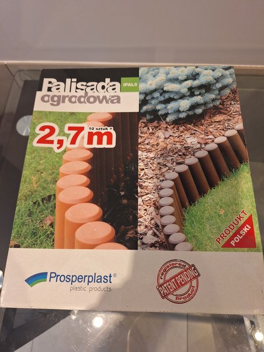 Palisada ogrodowa ipal5 brązowy brązowa