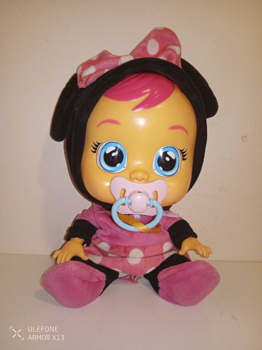 Boneca Cry Babies Minnie Chora Lagrimas De Verdade