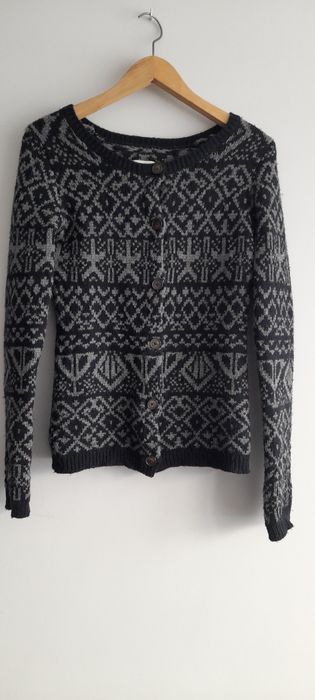 Kardigan wełna alpaka norweski