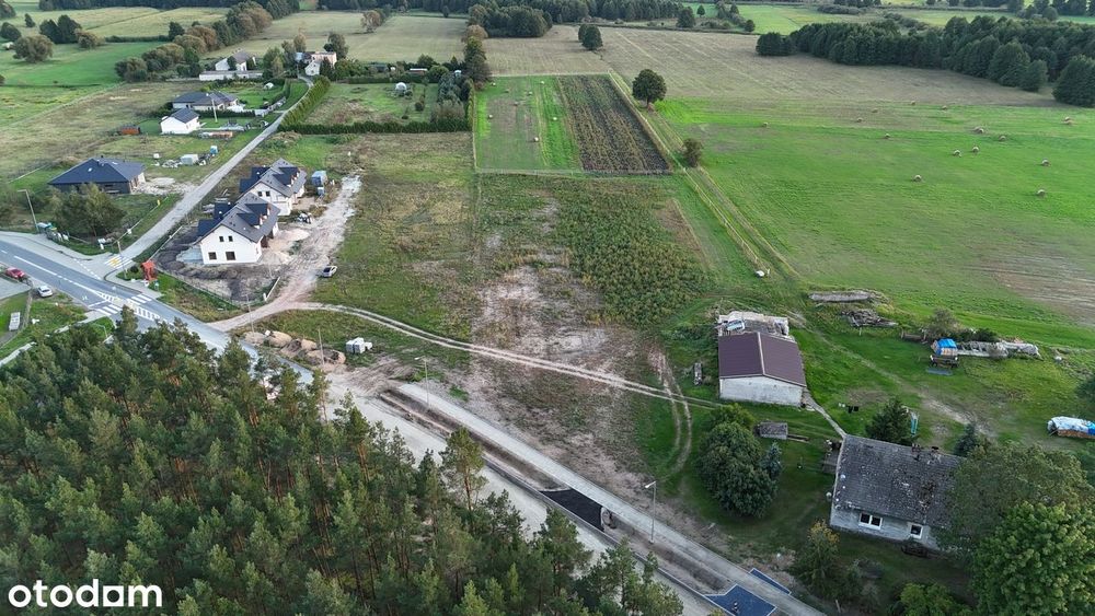 Kruszyn Krajeński - działka budowlana pod lasem 815 m2