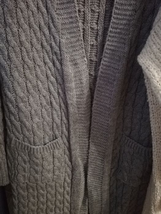 Kardigan sweter długi
