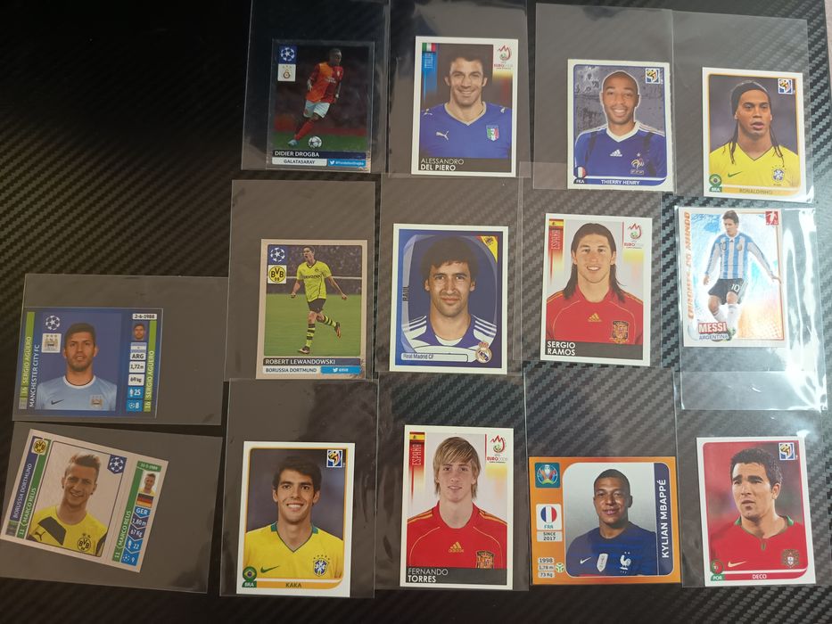 Cromos craques várias coleções