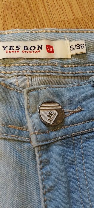 Spodnie rybaczki dżinsowe 36