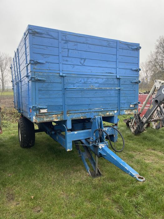 Przyczepa wywrotka wysoke skladowanie