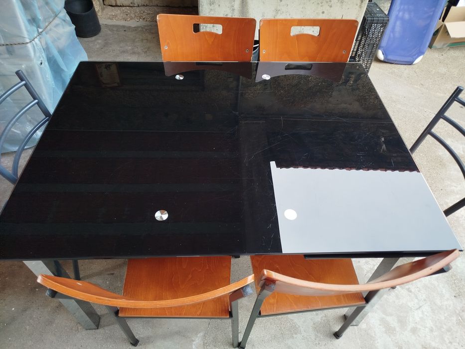 Mesa jantar + 6 cadeiras