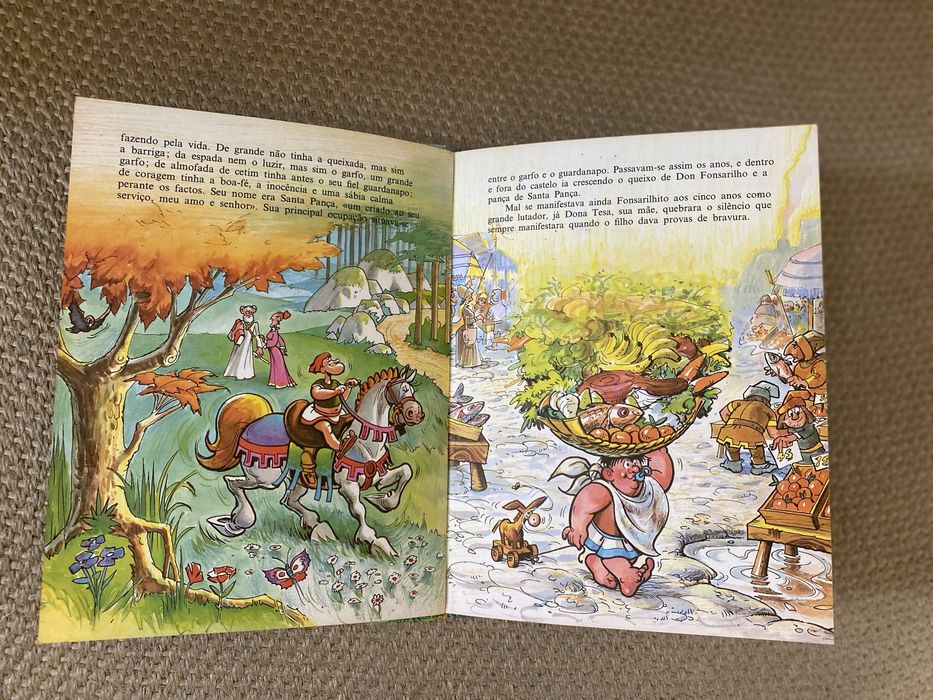 2 Livros Don Fonsarilho & Santa Pança - anos 80