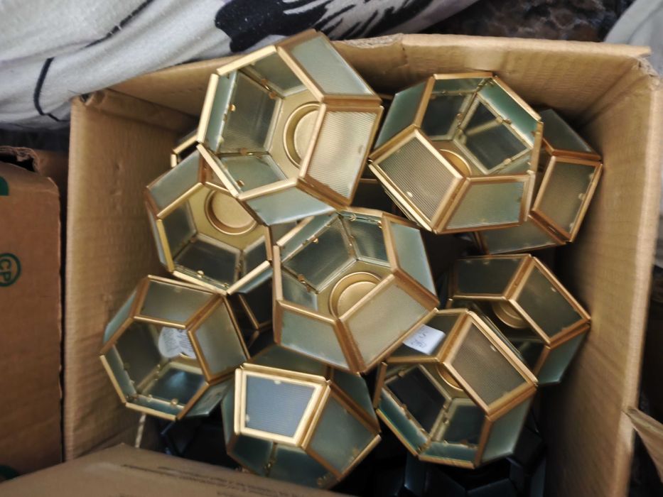 Świecznik sześciokąt