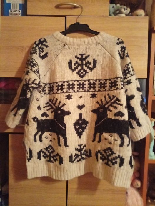 Sweter Sweterek Renifer H&M