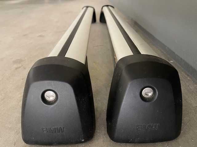 Barras de tejadilho e suporte bicicleta BMW