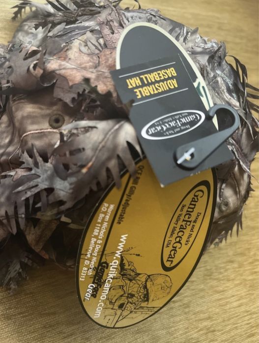 Czapka z daszkiem kamuflaż