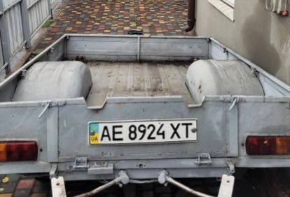 Прицеп-лафет с лебёдкой и упорами - 2 в 1 - для лодки или МОТО-лафет