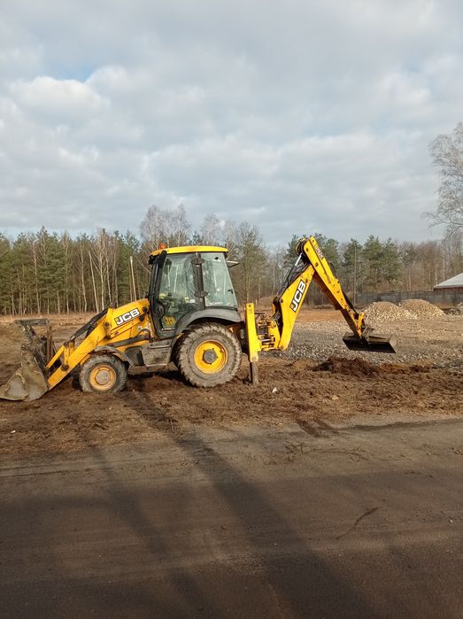 Wywóz gruzu i ziemi Koparka koparko ładowarka Roboty ziemne wykopy