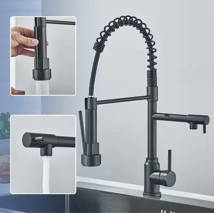 Torneira de cozinha misturadora tipo industrial