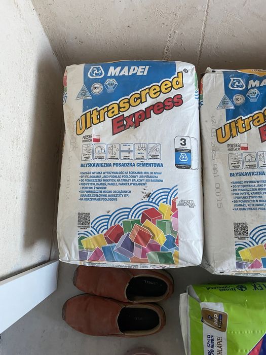 Wylewka mapei ultrascreed express