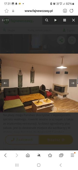 Domek caloroczny do wynajecia Boze Narodzenie !