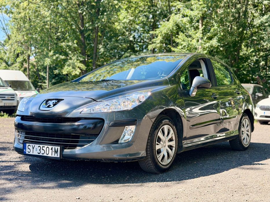 Peugeot 308 1.6HDi 2009r. Polski Salon 1 Właściciel Klima