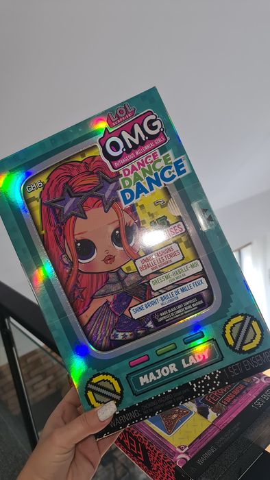 Lalaka Lol Omg Surprise Dance Major Lady kartonikdodatki