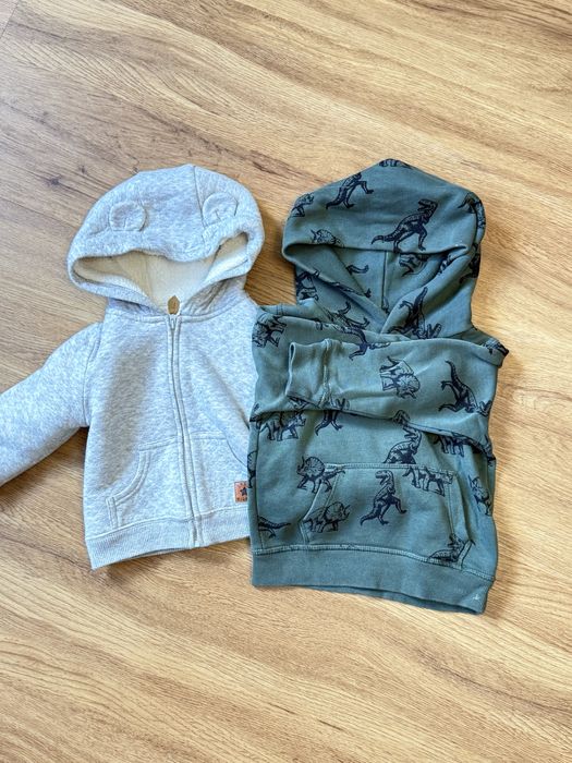 худорлявий светр на зип блискавки 74-80 розмір