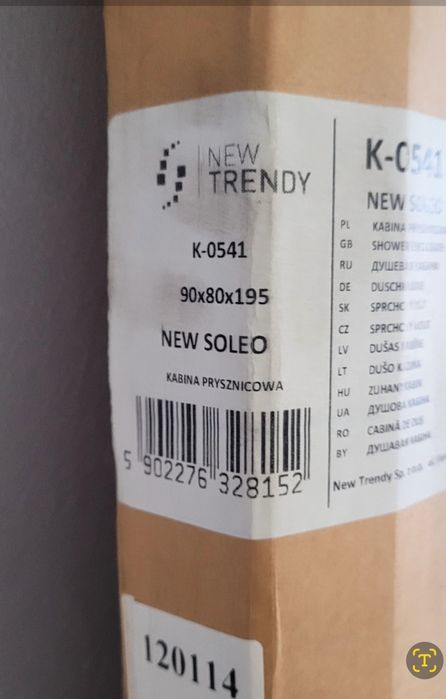 Kabina Prysznicowa New Trendy