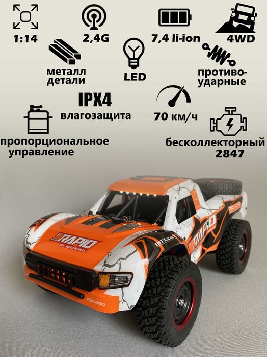 Швидкісна машинка на радіокеруванні JJRC Q130В
