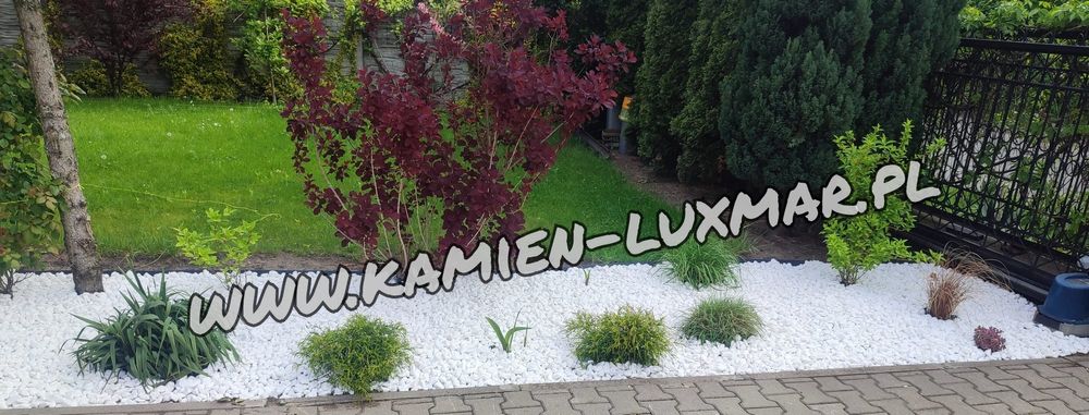 Otoczak Biały Grecki Thasos 1-3 cm , 2/4 cm  kamień ogrodowy