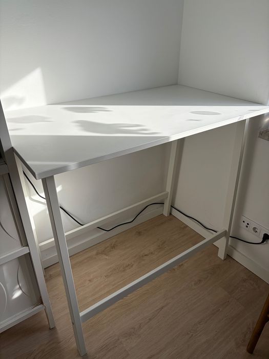 Mesa alta  MITTZON branco 120х68х103