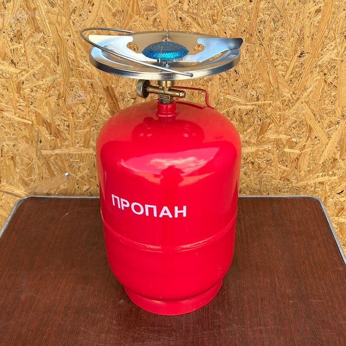 Газовый комплект 12л Баллон газовый 12л Баллон с горелкой 12 л