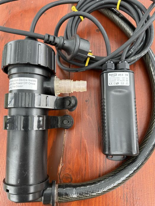 Okazja Lampa UV C 7 W do akwarium
