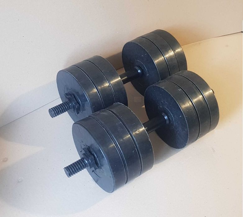 Нові. Розбірні гантелі. 2 шт. по 15 kg. Доставка гантели нов.поч.
