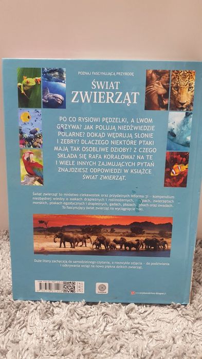 Książka nowa "Świat zwierząt "
