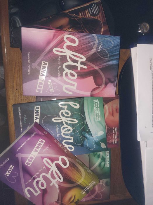 Coleção de livros "After" de Anna Todd