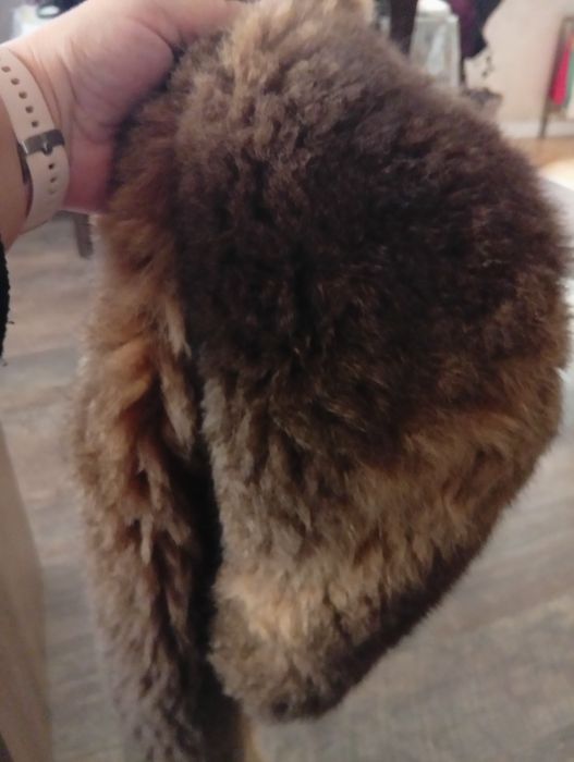 Kaptur z naturalnego futra