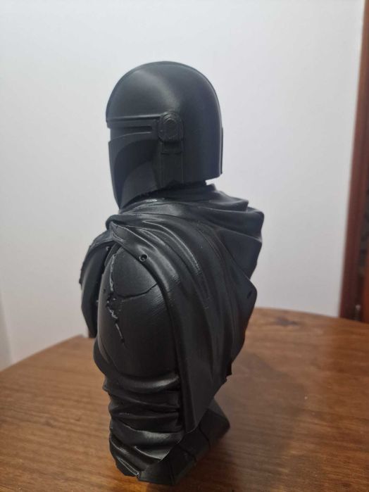 Mandalorian 30cm - Impressão 3D Alta Resolução