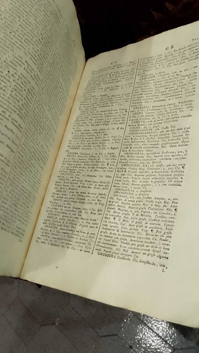 Dicionário Português e Latino 1791 Pedro José da Fonseca